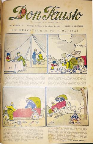 Primera imagen del registro Revista Don Fausto. Año I n° 27
