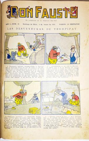 Primera imagen del registro Revista Don Fausto. Año I n° 28