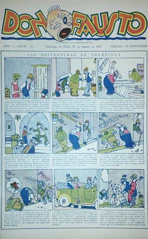 Primera imagen del registro Revista Don Fausto. Año I n° 31