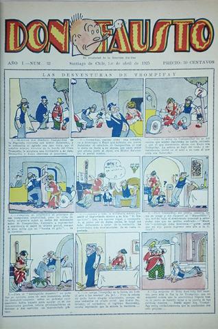 Primera imagen del registro Revista Don Fausto. Año I n° 32