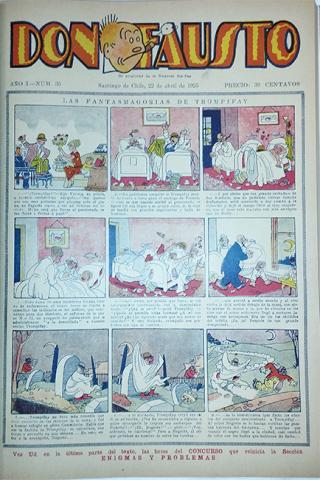 Primera imagen del registro Revista Don Fausto. Año I n° 35
