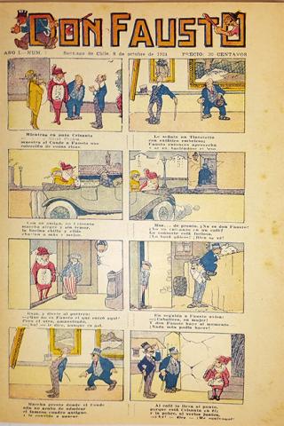 Primera imagen del registro Revista Don Fausto. Año I n° 7