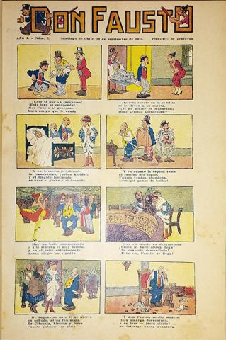 Primera imagen del registro Revista Don Fausto. Año I n° 3