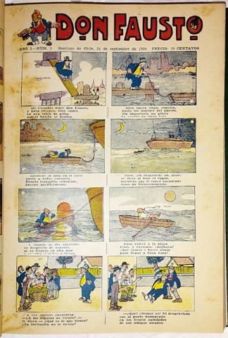 Primera imagen del registro Revista Don Fausto. Año I n° 5